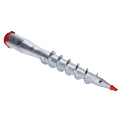 Zemný vrut, ø 55 mm, žiarový pozink Zemný vrut, ø 55 mm, žiarový pozink